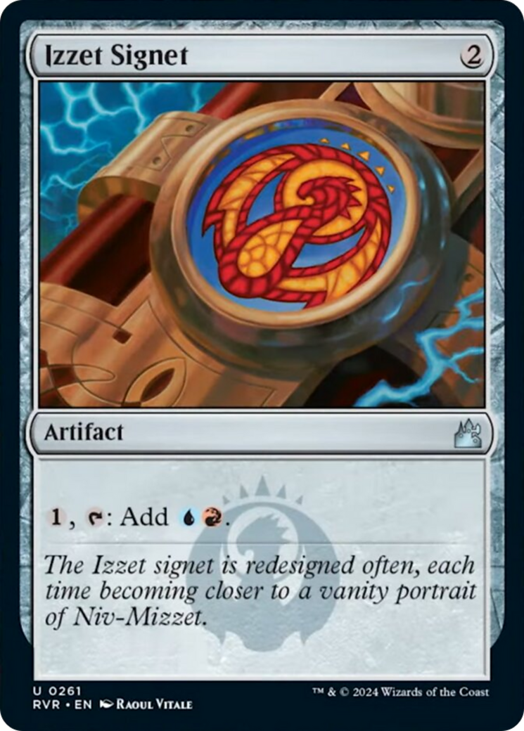 Izzet Signet [Ravnica Remastered] | Arkham Games and Comics