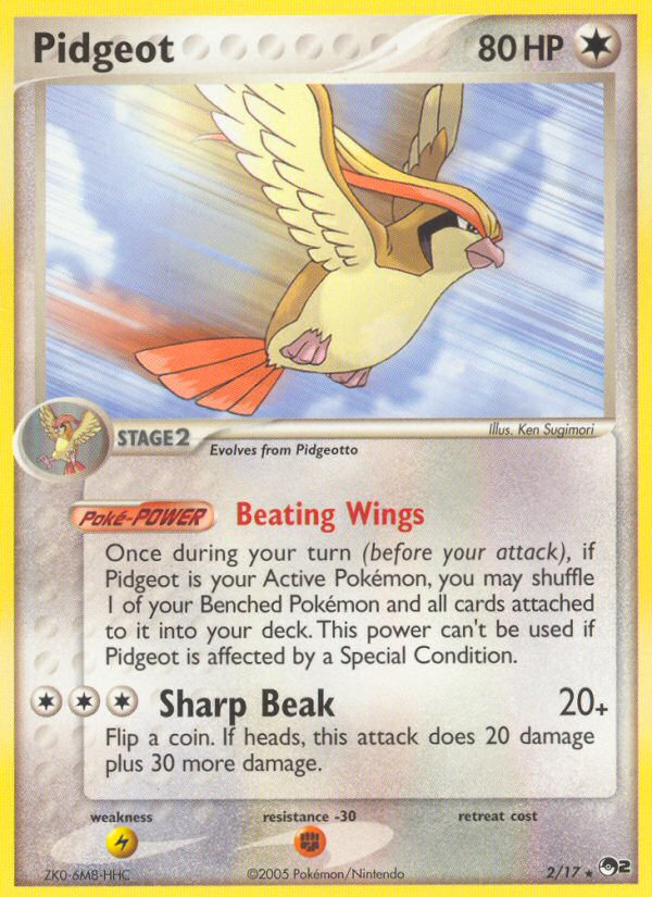 Pidgeot (2/17) [POP Series 2] | Arkham Games and Comics