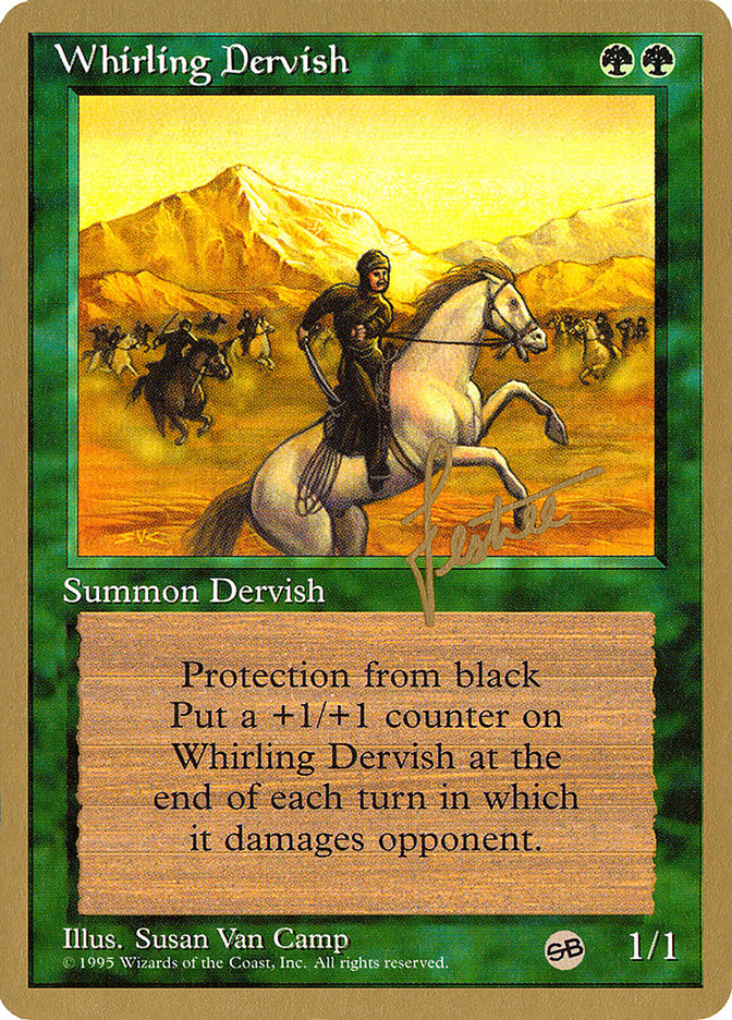 Whirling Dervish (Bertrand Lestree) (SB) [Pro Tour Collector Set] | Arkham Games and Comics