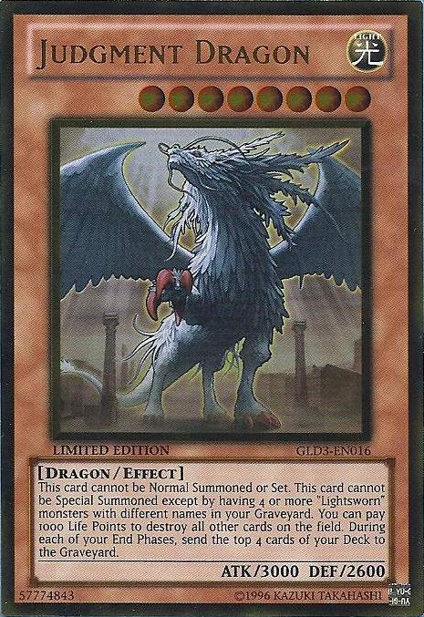 Judgment Dragon [GLD3-EN016] Gold Rare | Arkham Games and Comics