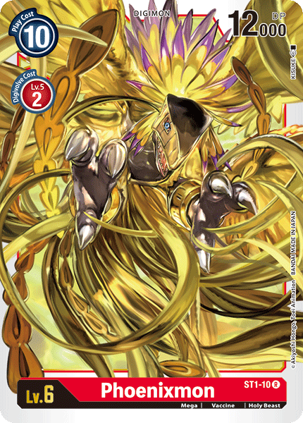 Phoenixmon [ST1-10] [Starter Deck: Gaia Red] | Arkham Games and Comics