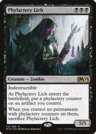 Phylactery Lich [Core Set 2019] | Arkham Games and Comics