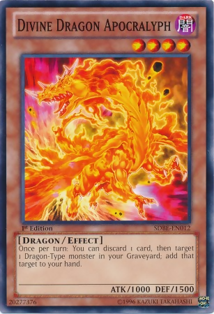 Divine Dragon Apocralyph [SDBE-EN012] Common | Arkham Games and Comics