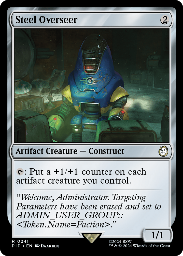 Steel Overseer [Fallout] | Arkham Games and Comics