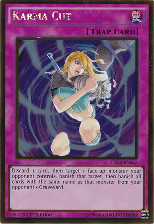 Karma Cut [PGL2-EN067] Gold Rare | Arkham Games and Comics
