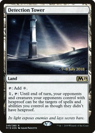 Detection Tower [Core Set 2019 Promos] | Arkham Games and Comics