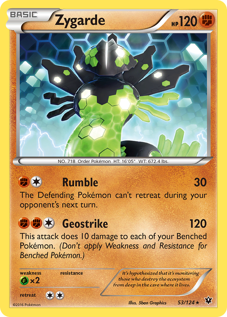 Zygarde (53/124) [XY: Fates Collide] | Arkham Games and Comics
