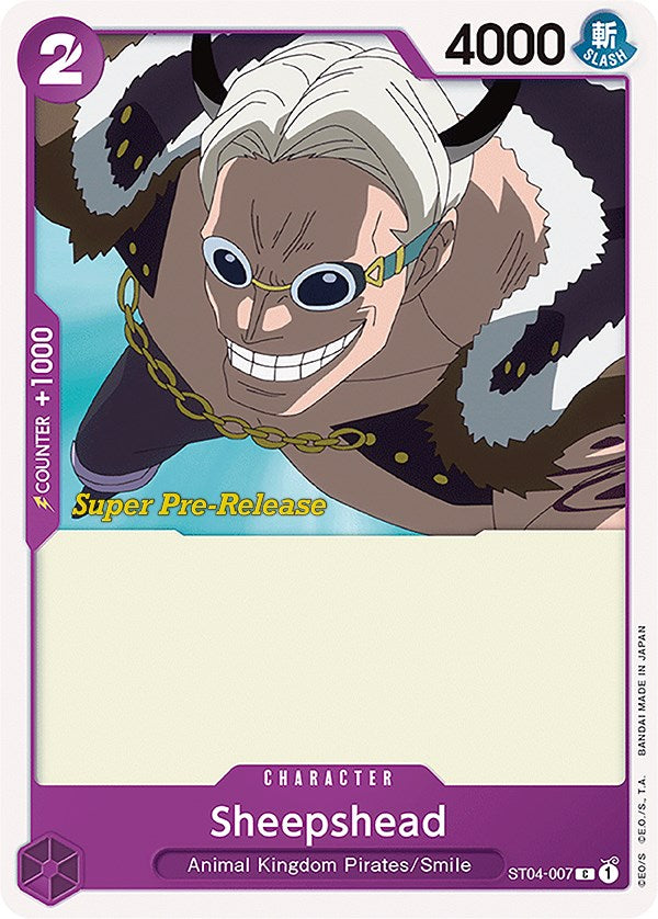 Sheepshead [Super Pre-Release Starter Deck: Animal Kingdom Pirates] | Arkham Games and Comics