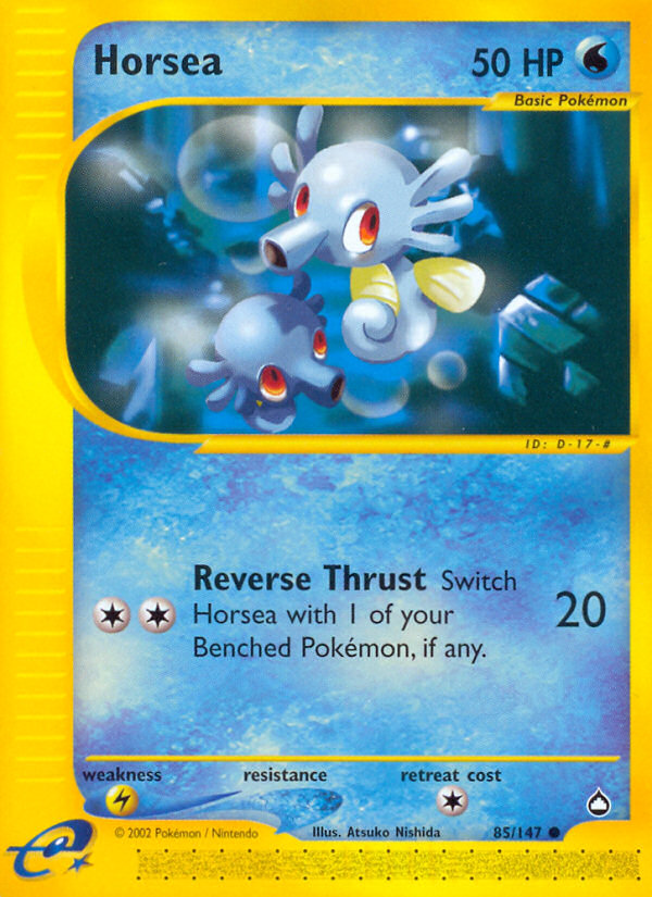Horsea (85/147) [Aquapolis] | Arkham Games and Comics