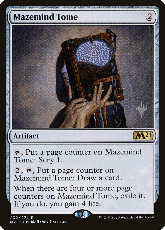 Mazemind Tome (Promo Pack) [Core Set 2021 Promos] | Arkham Games and Comics