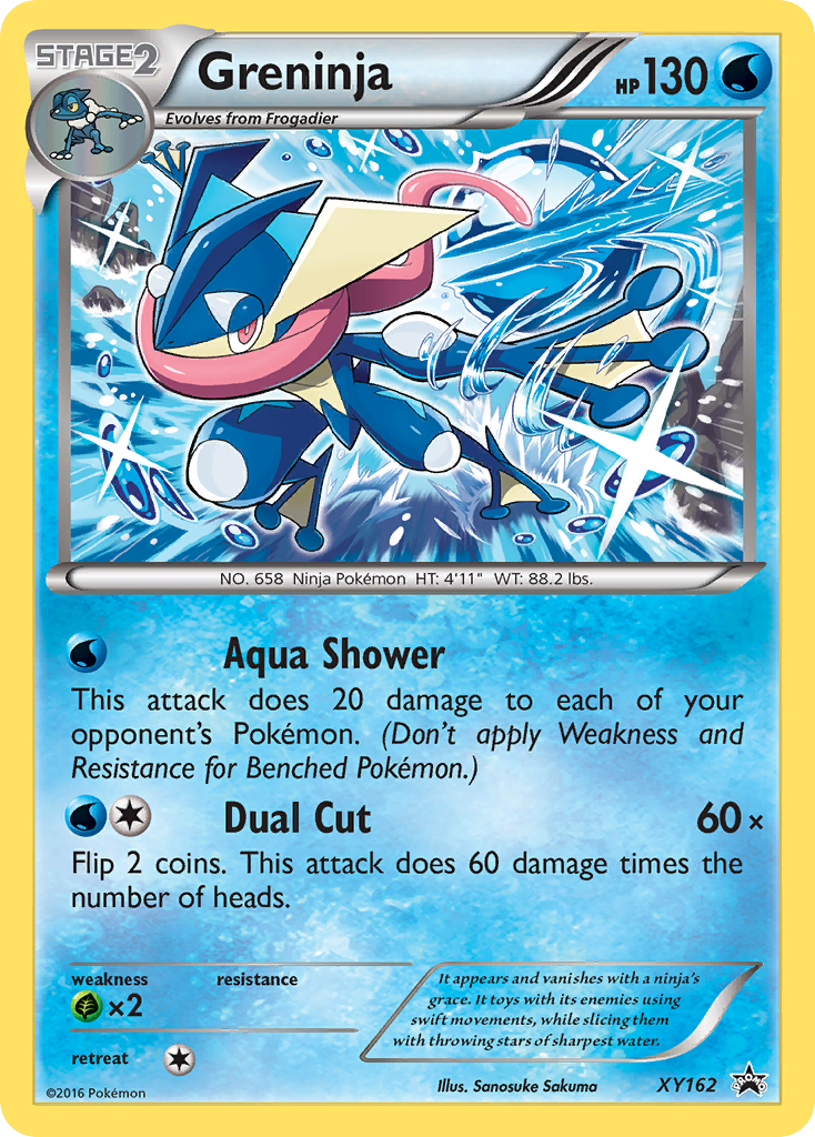 Greninja (XY162) [XY: Black Star Promos] | Arkham Games and Comics