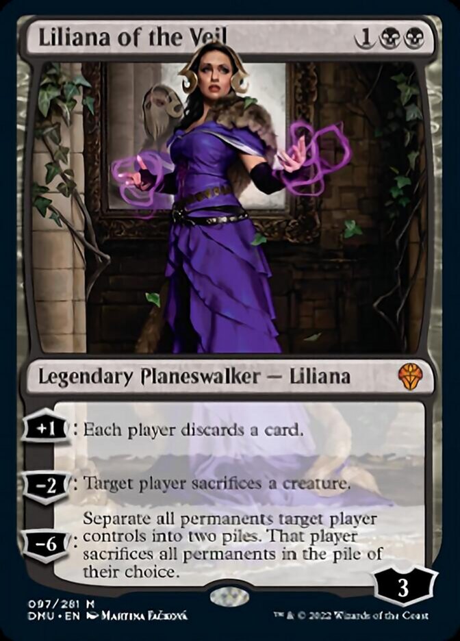 Liliana of the Veil [Dominaria United] | Arkham Games and Comics
