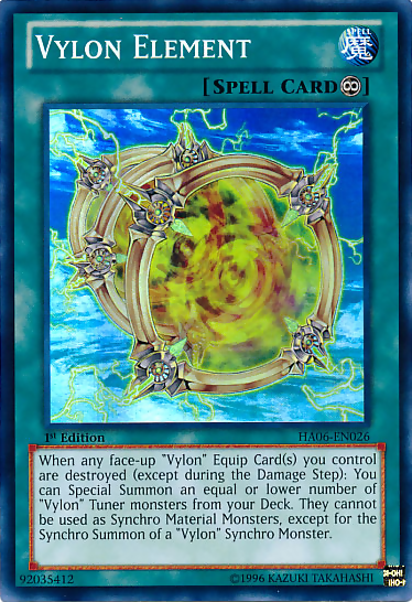 Vylon Element [HA06-EN026] Super Rare | Arkham Games and Comics