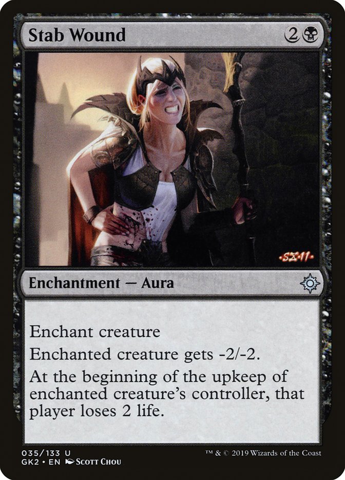 Stab Wound [Ravnica Allegiance Guild Kit] | Arkham Games and Comics