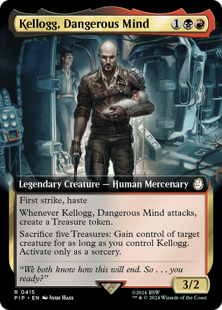 Kellogg, Dangerous Mind (Extended Art) [Fallout] | Arkham Games and Comics