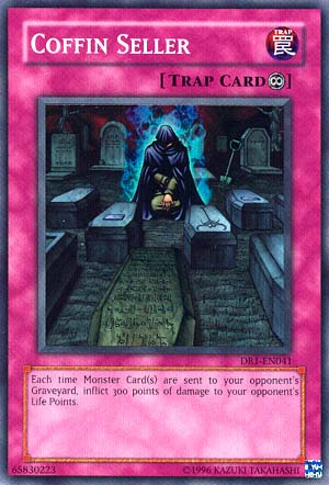 Coffin Seller [DR1-EN041] Super Rare | Arkham Games and Comics