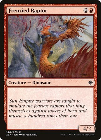 Frenzied Raptor [Ixalan] | Arkham Games and Comics