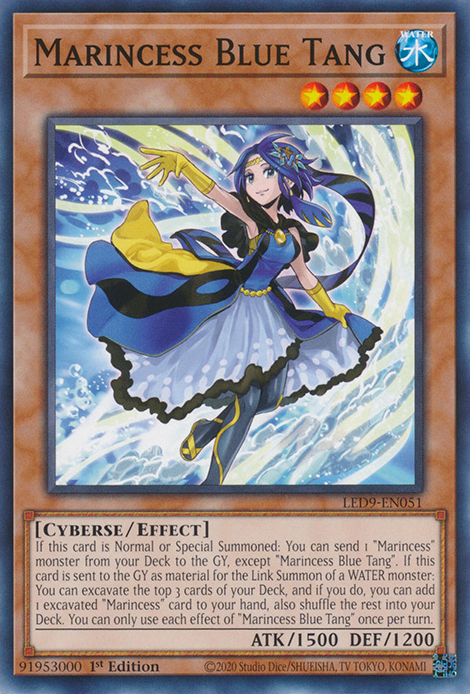 Marincess Blue Tang [LED9-EN051] Common | Arkham Games and Comics