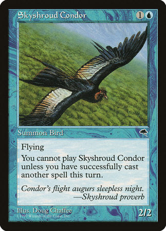 Skyshroud Condor [Tempest] | Arkham Games and Comics