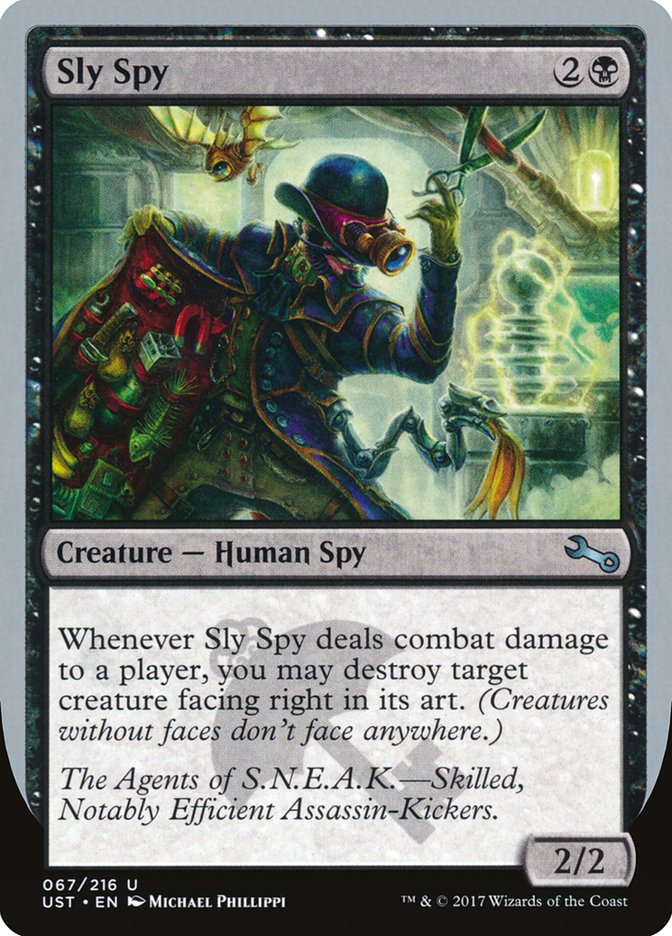 Sly Spy ("Skilled, Notably Efficient Assassin-Kickers") [Unstable] | Arkham Games and Comics
