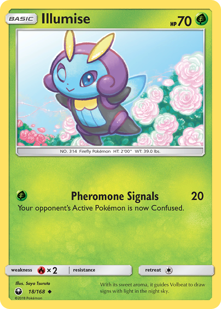 Illumise (18/168) [Sun & Moon: Celestial Storm] | Arkham Games and Comics