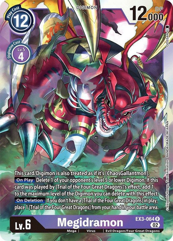 Megidramon [EX3-064] [Draconic Roar] | Arkham Games and Comics