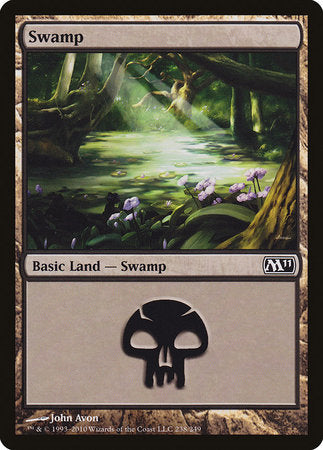 Swamp (238) [Magic 2011] | Arkham Games and Comics