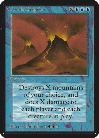 Volcanic Eruption [Limited Edition Alpha] | Arkham Games and Comics