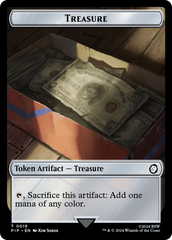 Treasure (0019) // Copy Double-Sided Token [Fallout Tokens] | Arkham Games and Comics