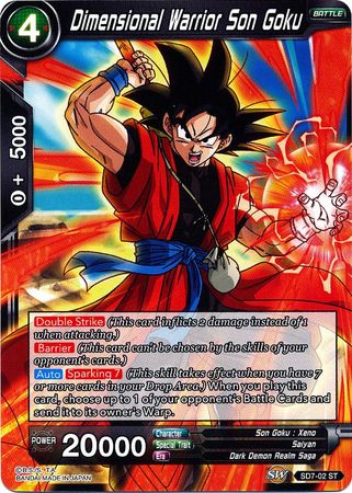 Dimensional Warrior Son Goku (Starter Deck - Shenron's Advent) (SD7-02) [Miraculous Revival] | Arkham Games and Comics