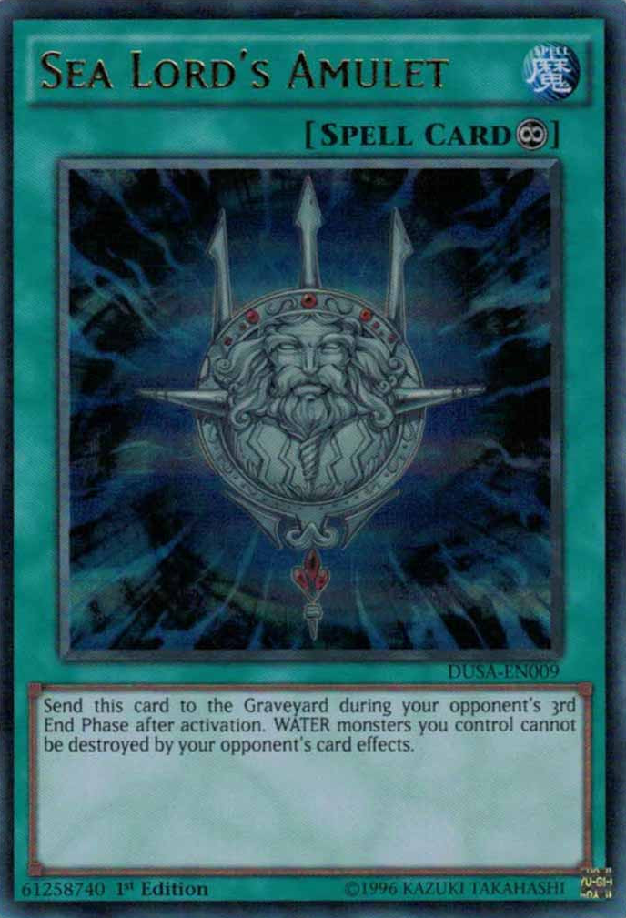 Sea Lord's Amulet [DUSA-EN009] Ultra Rare | Arkham Games and Comics