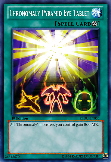 Chronomaly Pyramid Eye Tablet [REDU-EN055] Common | Arkham Games and Comics