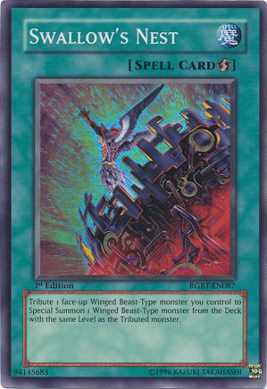 Swallow's Nest [RGBT-EN087] Super Rare | Arkham Games and Comics