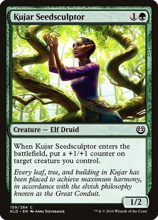 Kujar Seedsculptor [Kaladesh] | Arkham Games and Comics