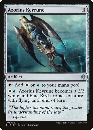 Azorius Keyrune [Commander Anthology] | Arkham Games and Comics