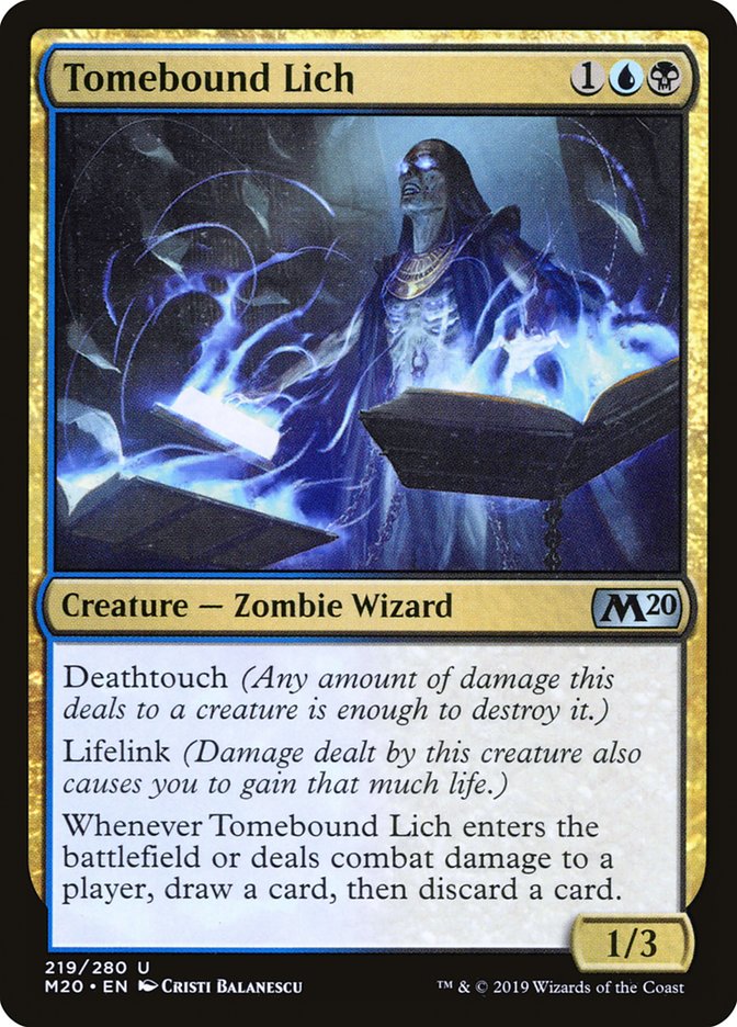 Tomebound Lich [Core Set 2020] | Arkham Games and Comics