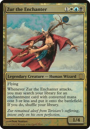 Zur the Enchanter (Commander's Arsenal) [Commander's Arsenal Oversized] | Arkham Games and Comics