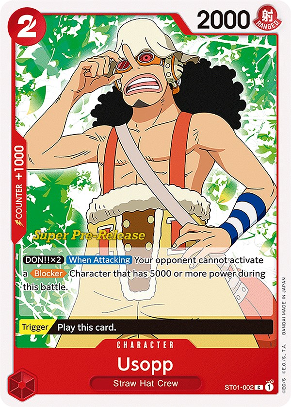 Usopp [Super Pre-Release Starter Deck: Straw Hat Crew] | Arkham Games and Comics