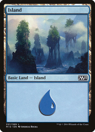 Island (257) [Magic 2015] | Arkham Games and Comics