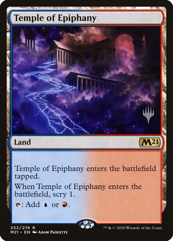 Temple of Epiphany (Promo Pack) [Core Set 2021 Promos] | Arkham Games and Comics