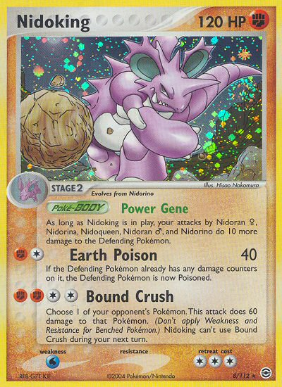 Nidoking (8/112) [EX: FireRed & LeafGreen] | Arkham Games and Comics