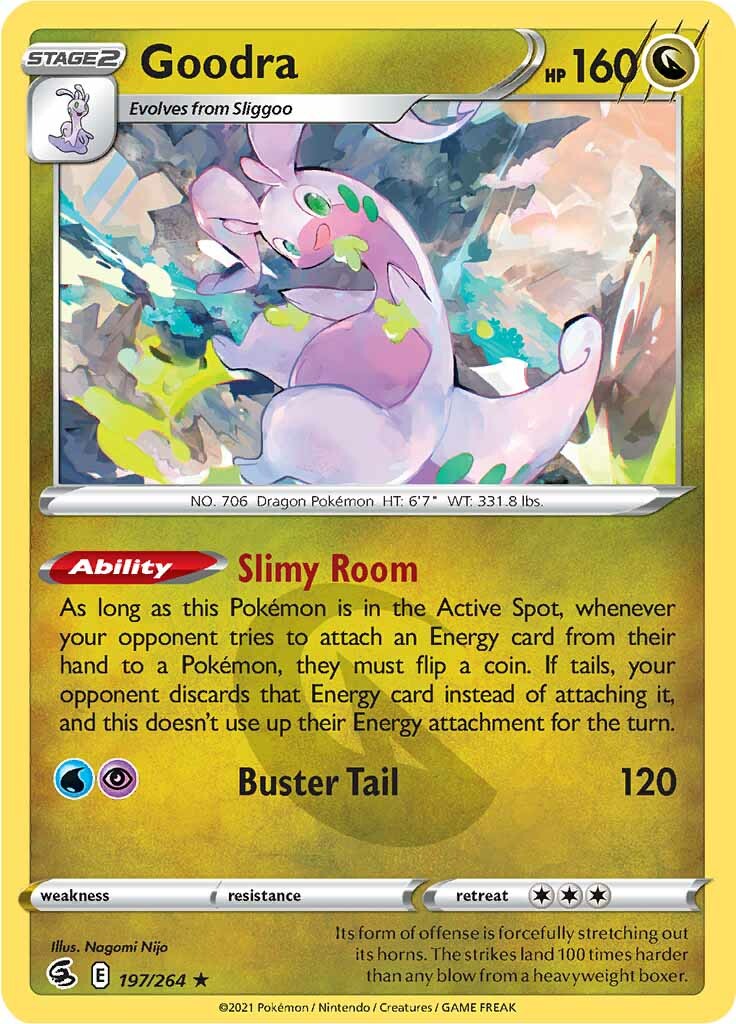 Goodra (197/264) [Sword & Shield: Fusion Strike] | Arkham Games and Comics