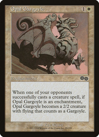 Opal Gargoyle [Urza's Saga] | Arkham Games and Comics