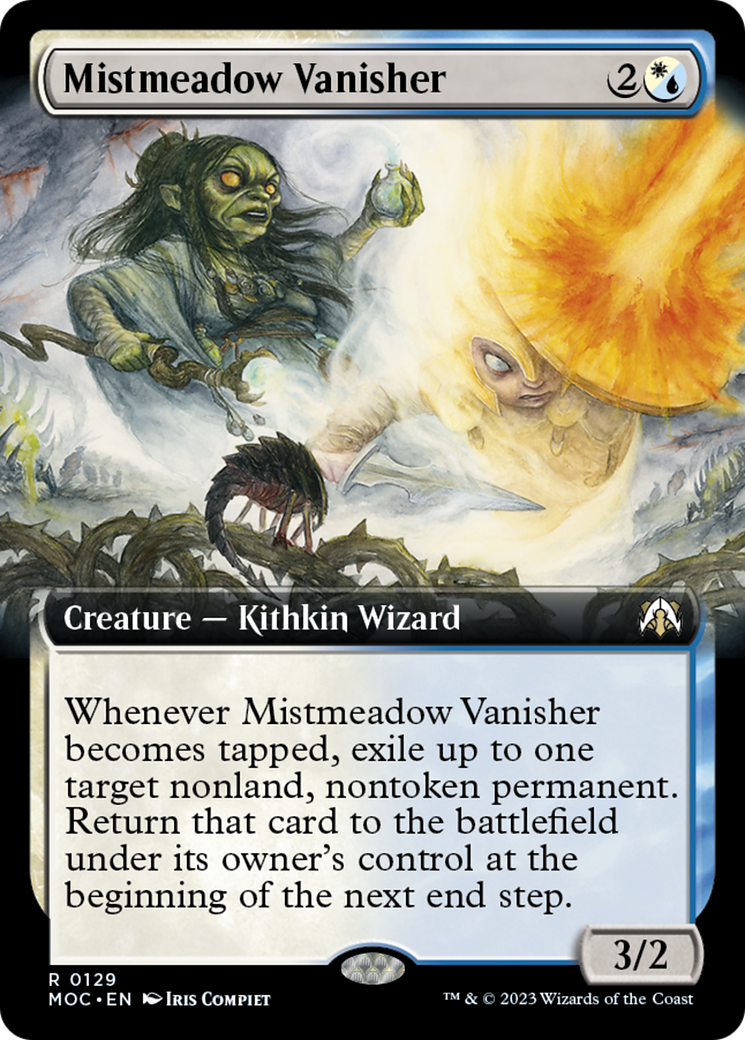 Mistmeadow Vanisher (Extended Art) [March of the Machine Commander] | Arkham Games and Comics
