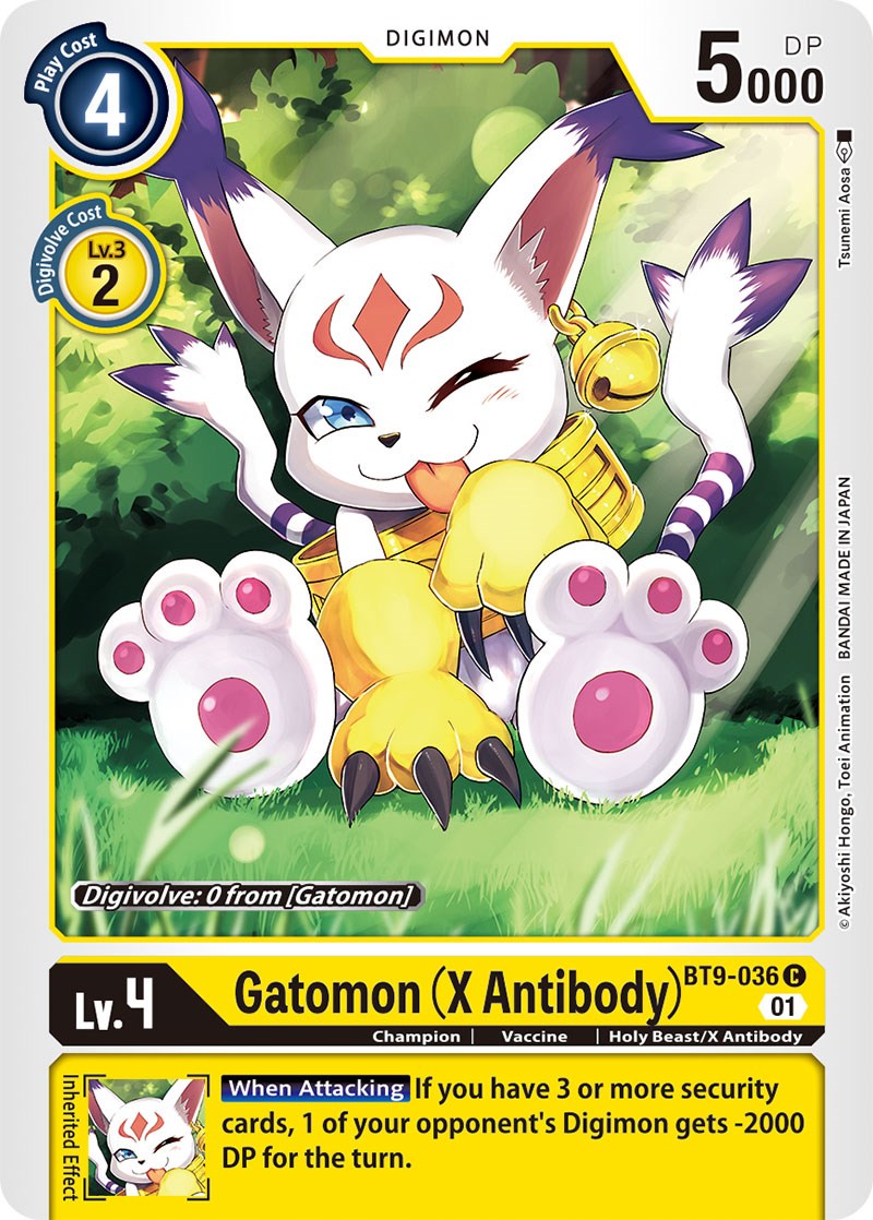 Gatomon (X Antibody) [BT9-036] [X Record] | Arkham Games and Comics