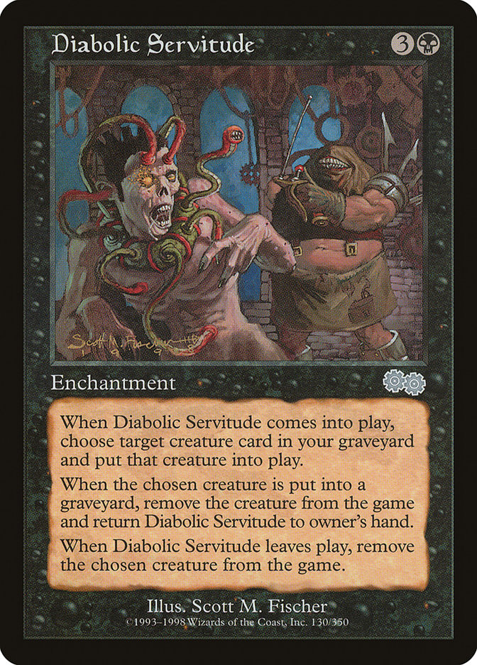 Diabolic Servitude [Urza's Saga] | Arkham Games and Comics