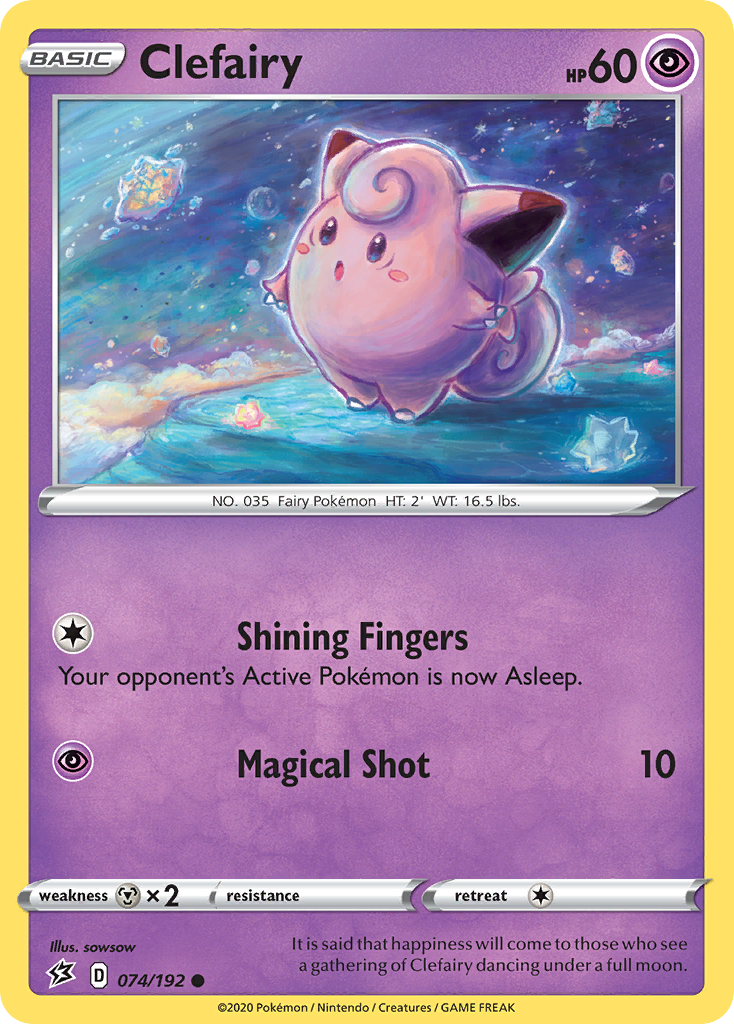 Clefairy (074/192) [Sword & Shield: Rebel Clash] | Arkham Games and Comics