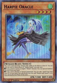 Harpie Oracle (Purple) [LDS2-EN077] Ultra Rare | Arkham Games and Comics