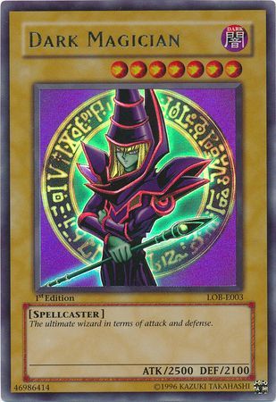 Dark Magician [LOB-E003] Ultra Rare | Arkham Games and Comics