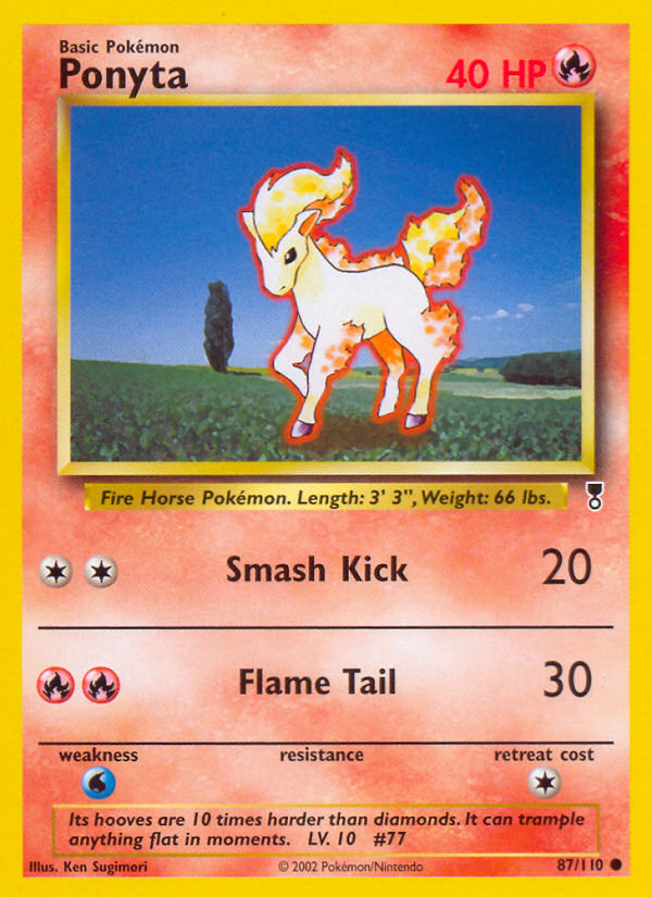 Ponyta (87/110) [Legendary Collection] | Arkham Games and Comics